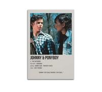 YRTWR I WBRRB Johnny & Ponyboy from The Outsiders Poster Wall Art Cover Design Painting for Bed Room Movies 16x24inch(40x60cm) Unframe-style