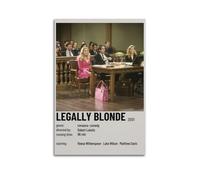 YRTWR I WBRRB Legally Blonde Poster Wall Art Cover Design Painting for Bed Room Movies 16x24inch(40x60cm) Unframe-style