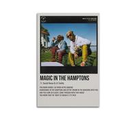 YRTWR I WBRRB Magic in The Hamptons by Social House & Lil Yachty Poster Wall Art Cover Design Painting for Bed Room Movies 12x18inch(30x45cm) Unframe-style