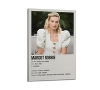 YRTWR I WBRRB Margot Robbie Poster Wall Art Cover Design Painting for Bed Room Movies 24x36inch(60x90cm) Frame-style