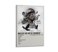 YRTWR I WBRRB Master The Day of Judgement by Youngboy Never Broke Again Poster Wall Art Cover Design Painting for Bed Room Movies 08x12inch(20x30cm) Frame-style