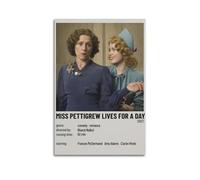 YRTWR I WBRRB Miss Pettigrew Lives for A Day Poster Wall Art Cover Design Painting for Bed Room Movies 20x30inch(50x75cm) Unframe-style