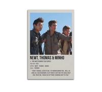 YRTWR I WBRRB Newt, Thomas & Minho from The Maze Runner Poster Wall Art Cover Design Painting for Bed Room Movies 12x18inch(30x45cm) Unframe-style