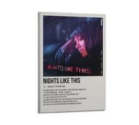 YRTWR I WBRRB Nights Like This by Kehlani & Ty Dolla $ign Poster Wall Art Cover Design Painting for Bed Room Movies 16x24inch(40x60cm) Frame-style