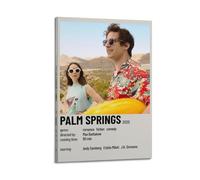YRTWR I WBRRB Palm Springs Poster Wall Art Cover Design Painting for Bed Room Movies 08x12inch(20x30cm) Frame-style
