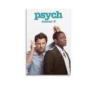 YRTWR I WBRRB Psych S8 Poster Wall Art Cover Design Painting for Bed Room Movies 16x24inch(40x60cm) Unframe-style