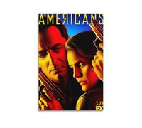 YRTWR I WBRRB The Americans Poster Wall Art Cover Design Painting for Bed Room Movies 12x18inch(30x45cm) Unframe-style
