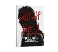 YRTWR I WBRRB The Killing Poster Wall Art Cover Design Painting for Bed Room Movies 16x24inch(40x60cm) Frame-style