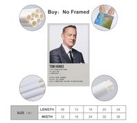 YRTWR I WBRRB Tom Hanks Poster Wall Art Cover Design Painting for Bed Room Movies 12x18inch(30x45cm) Unframe-style