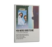 YRTWR I WBRRB You Were Good to Me by Jeremy Zucker & Chelsea Cutler Poster Wall Art Cover Design Painting for Bed Room Movies 24x36inch(60x90cm) Frame-style