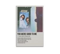 YRTWR I WBRRB You Were Good to Me by Jeremy Zucker & Chelsea Cutler Poster Wall Art Cover Design Painting for Bed Room Movies 08x12inch(20x30cm) Unframe-style