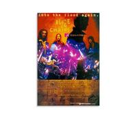 YRUAWRH Alice in Chains Unplugged Poster Wall Art Aesthetic Cover Canvas Vintage Poster Decorative Painting for Bed Room Living Room 12x18inch(30x45cm) Unframe-style