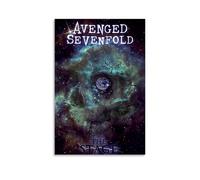 YRUAWRH Avenged Sevenfold The Stage Poster Wall Art Aesthetic Cover Canvas Vintage Poster Decorative Painting for Bed Room Living Room 08x12inch(20x30cm) Unframe-style-4