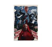 YRUAWRH Doja Cat Paint The Town Red Poster Wall Art Aesthetic Cover Canvas Vintage Poster Decorative Painting for Bed Room Living Room 12x18inch(30x45cm) Unframe-style-4