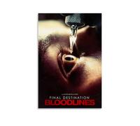 YRUAWRH Final Destination Bloodlines 2025（3） Poster Wall Art Aesthetic Cover Canvas Vintage Poster Decorative Painting for Bed Room Living Room 12x18inch(30x45cm) Unframe-style