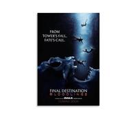 YRUAWRH Final Destination Bloodlines 2025 Poster Wall Art Aesthetic Cover Canvas Vintage Poster Decorative Painting for Bed Room Living Room 16x24inch(40x60cm) Unframe-style