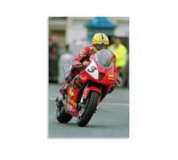 YRUAWRH Joey Dunlop(9) Poster Wall Art Aesthetic Cover Canvas Vintage Poster Decorative Painting for Bed Room Living Room 12x18inch(30x45cm) Unframe-style-8