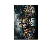 YRUAWRH Lost TV Series（10） Poster Wall Art Aesthetic Cover Canvas Vintage Poster Decorative Painting for Bed Room Living Room 12x18inch(30x45cm) Unframe-style
