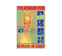 YRUAWRH Talking Heads Poster Wall Art Aesthetic Cover Canvas Vintage Poster Decorative Painting for Bed Room Living Room 12x18inch(30x45cm) Unframe-style