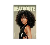 YRUAWRH Tyla Is Her Own Muse Poster Wall Art Aesthetic Cover Canvas Vintage Poster Decorative Painting for Bed Room Living Room 12x18inch(30x45cm) Unframe-style