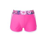 Yruioon Girls Swim Trunks Quickly Drying Swimming Costume Elastic Printed Beach Shorts Summer Beachwear Board Shorts Rose 15-16 Years