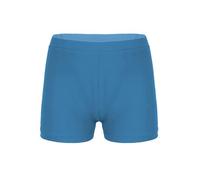 Yruioon Girls Swimming Shorts Quick Dry Swimming Costume Summer Beach Board Bottoms Kids Stretch Dance Gym Swim Trunks Grey Blue A 5-6 Years