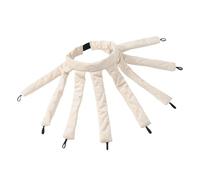 Yruioon Sleeping Headband Heatless Curler, Upgraded Eight Claw Design For Heatless Curls, Diy Hair Rollers Beige One Size