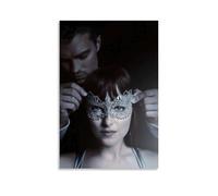 YRWOERHWER Fifty Shades Freed Poster Wall Art Canvas Poster Modern Aesthetic Art Decor Painting for Living Room Bed Room 20x30inch(50x75cm) Unframe-style