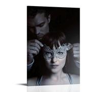 YRWOERHWER Fifty Shades Freed Poster Wall Art Canvas Poster Modern Aesthetic Art Decor Painting for Living Room Bed Room 12x18inch(30x45cm) Frame-style