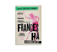 YRWOERHWER Film Frances Ha Poster Wall Art Canvas Poster Modern Aesthetic Art Decor Painting for Living Room Bed Room 16x24inch(40x60cm) Unframe-style