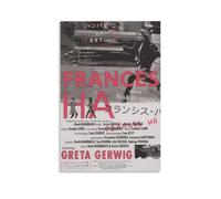 YRWOERHWER Film Frances Ha Poster Wall Art Canvas Poster Modern Aesthetic Art Decor Painting for Living Room Bed Room 12x18inch(30x45cm) Unframe-style