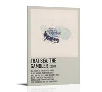 YRWOERHWER Gregory Alan Isakov That Sea, The Gambler Poster Wall Art Canvas Poster Modern Aesthetic Art Decor Painting for Living Room Bed Room 24x36inch(60x90cm) Frame-style