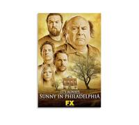 YRWOERHWER It's Always Sunny in Philadelphia Poster Wall Art Canvas Poster Modern Aesthetic Art Decor Painting for Living Room Bed Room 08x12inch(20x30cm) Unframe-style
