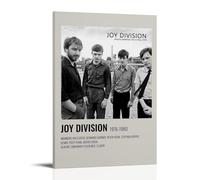 YRWOERHWER Joy Division Poster Wall Art Canvas Poster Modern Aesthetic Art Decor Painting for Living Room Bed Room 12x18inch(30x45cm) Frame-style