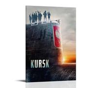 YRWOERHWER Kursk Poster Wall Art Canvas Poster Modern Aesthetic Art Decor Painting for Living Room Bed Room 24x36inch(60x90cm) Frame-style