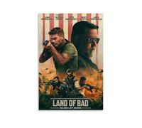 YRWOERHWER Land of Bad Poster Wall Art Canvas Poster Modern Aesthetic Art Decor Painting for Living Room Bed Room 12x18inch(30x45cm) Unframe-style