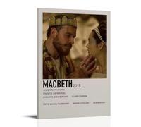 YRWOERHWER Macbeth Poster Wall Art Canvas Poster Modern Aesthetic Art Decor Painting for Living Room Bed Room 12x18inch(30x45cm) Frame-style
