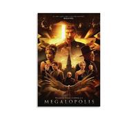 YRWOERHWER Megalopolis Poster Wall Art Canvas Poster Modern Aesthetic Art Decor Painting for Living Room Bed Room 16x24inch(40x60cm) Unframe-style