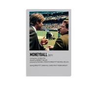 YRWOERHWER Moneyball Poster Wall Art Canvas Poster Modern Aesthetic Art Decor Painting for Living Room Bed Room 20x30inch(50x75cm) Unframe-style