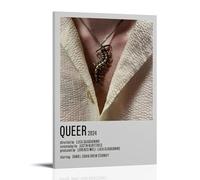 YRWOERHWER Queer Poster Wall Art Canvas Poster Modern Aesthetic Art Decor Painting for Living Room Bed Room 16x24inch(40x60cm) Frame-style