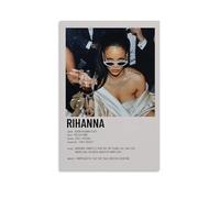 YRWOERHWER Rihanna Poster Wall Art Canvas Poster Modern Aesthetic Art Decor Painting for Living Room Bed Room 24x36inch(60x90cm) Unframe-style