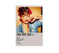 YRWOERHWER Rihanna Poster Wall Art Canvas Poster Modern Aesthetic Art Decor Painting for Living Room Bed Room 08x12inch(20x30cm) Unframe-style