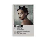 YRWOERHWER Rihanna Poster Wall Art Canvas Poster Modern Aesthetic Art Decor Painting for Living Room Bed Room 24x36inch(60x90cm) Unframe-style