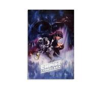 YRWOERHWER The Empire Strikes Back Poster Wall Art Canvas Poster Modern Aesthetic Art Decor Painting for Living Room Bed Room 24x36inch(60x90cm) Unframe-style