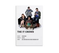 YRWOERHWER The IT Crowd Poster Wall Art Canvas Poster Modern Aesthetic Art Decor Painting for Living Room Bed Room 12x18inch(30x45cm) Unframe-style
