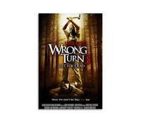 YRWOERHWER Wrong Turn Poster Wall Art Canvas Poster Modern Aesthetic Art Decor Painting for Living Room Bed Room 20x30inch(50x75cm) Unframe-style