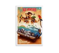 YRWUIERHRUE Ace Ventura Pet Detective Posters Aesthetic Wall Art Canvas Vintage Poster Decorative Painting Living Room Bed Room Decor24x36inch(60x90cm) Unframe-style