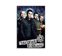 YRWUIERHRUE Breaking Benjamin Posters Aesthetic Wall Art Canvas Vintage Poster Decorative Painting Living Room Bed Room Decor20x30inch(50x75cm) Unframe-style