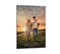 YRWUIERHRUE Forever My Girl Posters Aesthetic Wall Art Canvas Vintage Poster Decorative Painting Living Room Bed Room Decor24x36inch(60x90cm) Frame-style