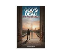 YRWUIERHRUE God's Not Dead Posters Aesthetic Wall Art Canvas Vintage Poster Decorative Painting Living Room Bed Room Decor16x24inch(40x60cm) Unframe-style